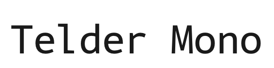 Telder Mono